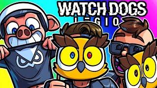 Watch Dogs Legion Funny Moments - Vanoss Fan Club, Roll Out!