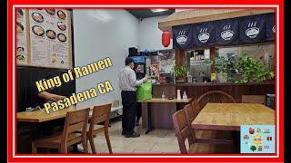 King of Ramen Pasadena CA LA Restaurant in Sierra Madre Plaza Pasadena Plaza Fatburger PCC Campus