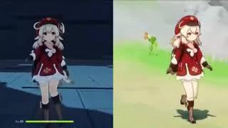 Genshin Impact deleted Klee loli walking animation