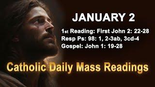 Catholic Daily Mass Readings for today I Thursday January 2 2024