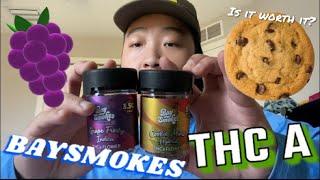 TRYING THC A FLOWER (IS IT Worth 80$?) @baysmokes 