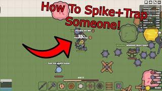 *Tutorial* How To Spike + Trap Kill Someone On Sploop.io! #sploopbasics