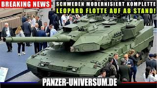 Schweden kauft 44 Leopard 2A8 & modernisierte die komplette Leopard 2 Flotte auf A7/A8 Niveau!