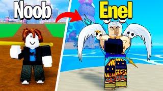 Upgrading NOOB to GOD Enel in Blox Fruits..