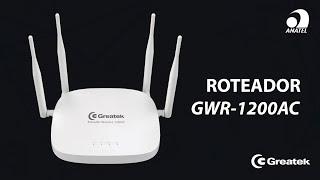 Roteador GWR-1200AC Greatek (Porta Gigabit)