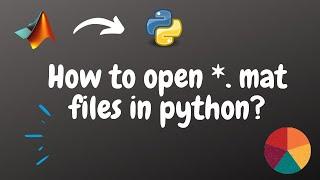 How to open Matlab's  "mat" files in Python | Import and plot from mat