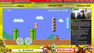Super Mario Maker - fawfulthegreat64 - The Bitlands Speed Run - Completion (Viewer Level)