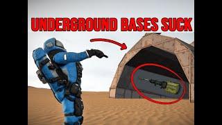 WHY UNDERGROUND BASES SUCK !!!! - Space Engineers