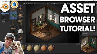 How to Use the Asset Browser in Blender 3.0! (Step by Step Tutorial!)