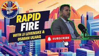 Rapid Fire with Osman Ulhaq and JJ Levenske #rapidfirequestions