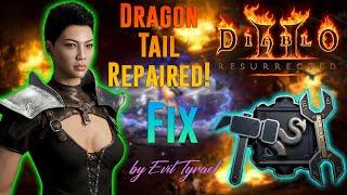 How to fix Dragon Tail in diablo 2 resurrected. Solution by @EvilTyrael