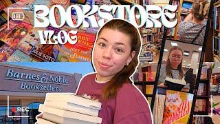 COME BOOK SHOPPING W/ ME️bookstore adventures & HUGE book haul  cozy bookstore vlog