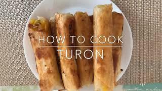 How to cook turon