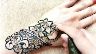 Simple Intricate Mehndi Design || Meher's Henna ll New Intricate Henna Design of 2024 ||