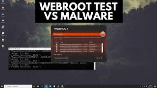 Webroot vs Malware | Test