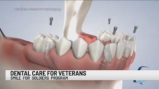 Veterans can apply for free dental care at Carolinas Centers for Dental Implants