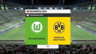 FIFA 23 Bundesliga1 22/23 Вольфсбург- Боруссия Дортмунд(PS5 4k)