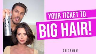 Get BIG Hair Instantly: Chris Appleton’s Guide to Using Color Wow Style on Steroids