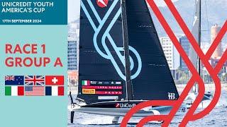 UniCredit Youth America's Cup Day 1 - Group A - Race 1 - Full Race