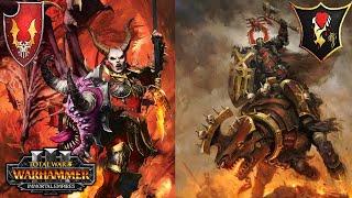 VALKIA THE GOREQUEEN & Knights of the Brazen Throne - Immortal Empires - Total War Warhammer 3