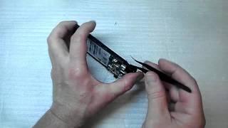 Ремонт FLY FS451 замена LCD - разборка /Repair FLY FS451 replace LCD - disassemble