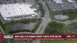 MASSIVE GAS LINE: Cars line Bradenton streets for free gas after Hurricane Milton