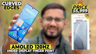 Curved Amoled 120hz, Tecno spark 20 pro + unboxing - With camera and gaming test.