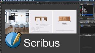 Scribus, the free and professional page layout program for Windows, Mac, and Linux.