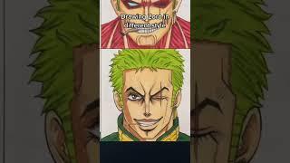 Drawing Zoro In Different Anime Style!!