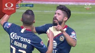 Gol de Oribe Peralta | Lobos BUAP 0 - 1 América | Apertura 2018 - J8 | Televisa Deportes