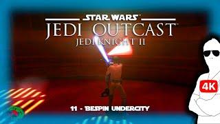 Star Wars Jedi Knight II: Jedi Outcast REMASTERED - Level 11 - ALL SECRETS - Playing with Mods #6