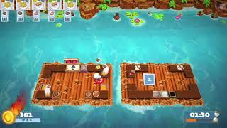 Overcooked 2 Level 3-5, 2 Players, 3 Stars