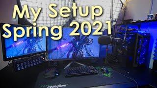 My Home Studio/Office Video & Audio Setup For Streaming & Video Production For Spring 2021