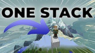 How To ONE STACK In MINECRAFT!