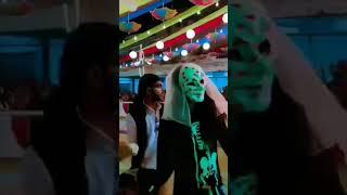 ghost look of  on Navratri durga pandal # cg vloger Ajay