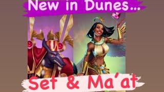 Empires & Puzzles Hero Analysis : Set & Ma’at, the new arrivals in Dunes