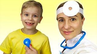 Doctor checkup song | nursery rhymes and kids songs | Dima Family Show