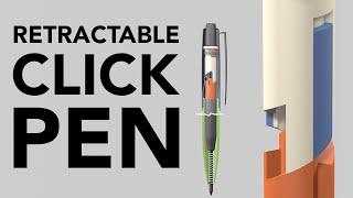 How a Retractable Ballpoint Pen Works