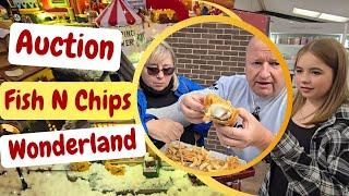 Does Massive Fish And Chips Win Against Winter Wonderland Or an Auction?