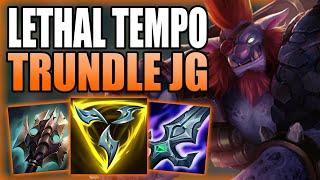 HOW TO PLAY TRUNDLE JUNGLE AFTER THE RETURN OF LETHAL TEMPO! - Gameplay Guide League of Legends