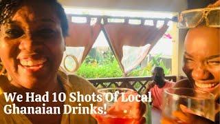 Trying Local Ghanaian Drinks With True Vonne!