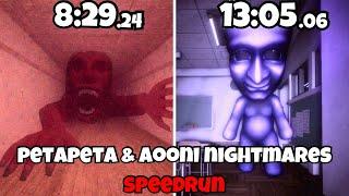 PETAPETA: Lv1 To 6 & AOONI Nightmares Speedrun(23:39)