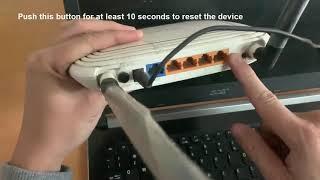 How to Factory Reset a TP-Link Router | TP Link TL WR841N Hard Reset