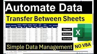 How to Send Data Across Multiple Sheets in Excel | Excel Automation Tips