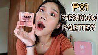 ₱89 EYESHADOW PALETTE?? IS IT A STEAL?!  | lovewendyxdiane