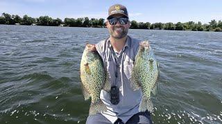 Minnesota Mid Summer Crappie Fishing