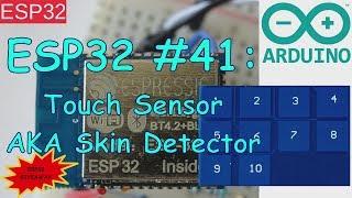 ESP32 #41: Touch Sensor (300 Neo Pixel Skin Detector) + ESP32 Giveaway