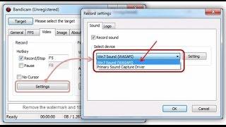 Что делать если не записывается звук из игр! [Bandicam]
