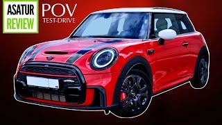 POV тест-драйв MINI John Cooper Works F56 2 РЕСТАЙЛИНГ / Рестайлинг Мини Джон Купер Воркс Ф56 2022