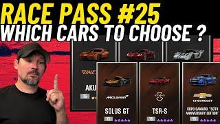 CSR2 Race pass Season 25 | Which Car To Choose ???